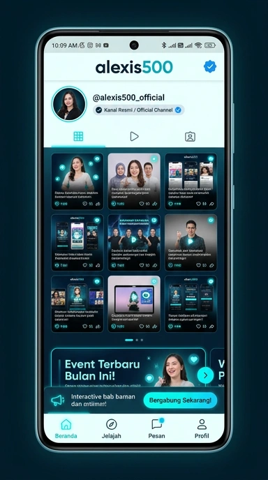 Halaman Resmi APK alexis500 untuk Pengguna Android
