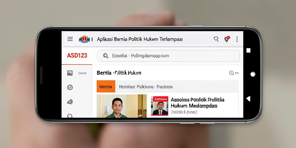 Tampilan antarmuka aplikasi ASD123 yang intuitif dan informatif.