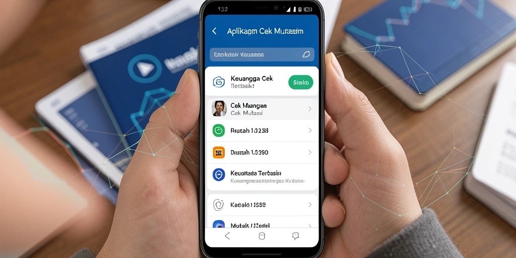 Tampilan antarmuka utama N32 untuk cek mutasi transaksi.