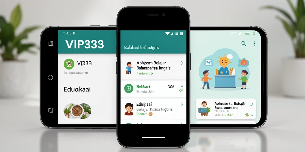 Tampilan antarmuka VIP333 yang menarik dan fungsional.